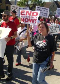 Hundreds of protesters joined in Austin's 10th annual March to Abolish the Death Penalty