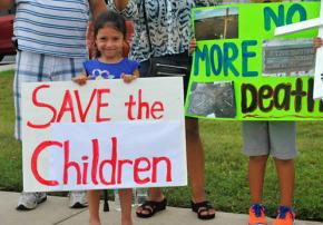 Texans for immigrant rights rally in McAllen